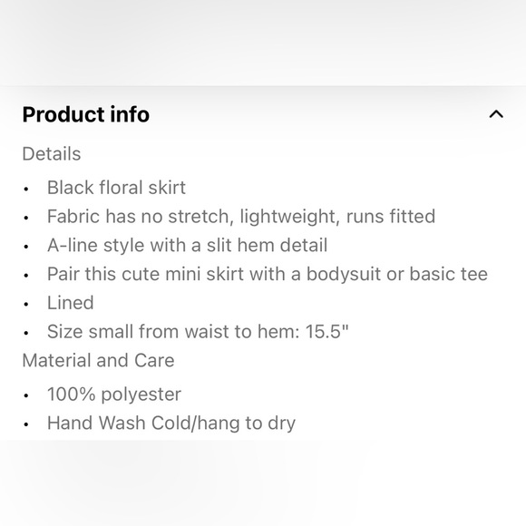 Pink Lily Best Interest at heart skirt - Picture 7 of 10